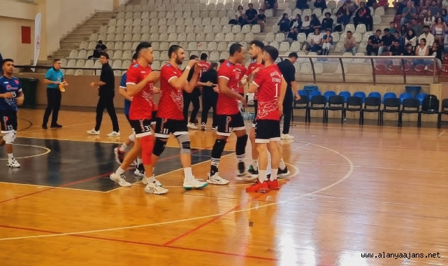 Alanya Belediyespor'dan galibiyet