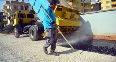 Alanya’da asfalt çalışmaları hız kesmiyor