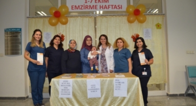 Alanya EAH’ta anne sütü anlatıldı