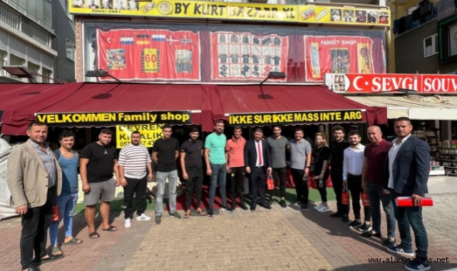 ALTSO Başkan Adayı Bilal Gömeç, Oba esnafını ziyaret etti