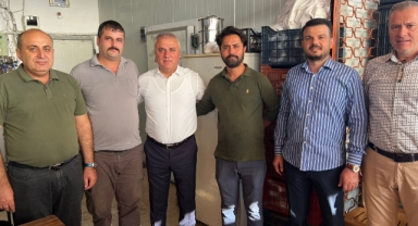 ALTSO Başkan Adayı Erdem Alanya Hali’ni ziyaret etti