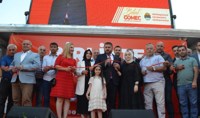 ALTSO Başkan adayı Gömeç seçim ofisinin açılışını gerçekleştirdi