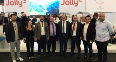 ALTSO Başkan Adayı Tunahan Toksöz, Antalya Turizm Fuarı’na katıldı