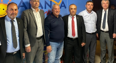 Başkan Mehmet Şahin ziyaret turundaydı