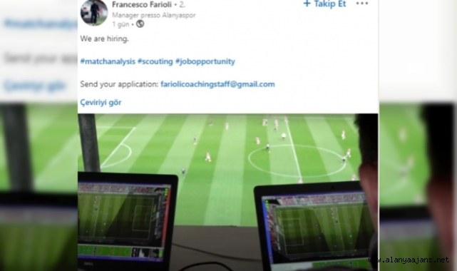 Farioli internetten ilan verdi