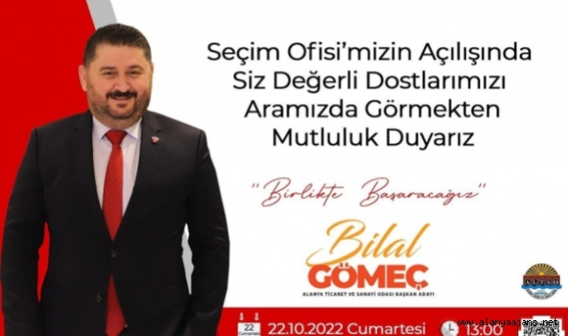 Gömeç'ten açılışa davet