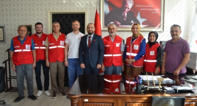 Kızılay Alanya Şubesi'nden Başhekim Karahan'a ziyaret