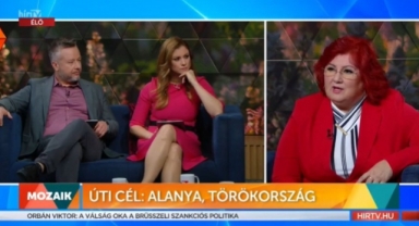 Macaristan’da Alanya’yı tanıtıyor
