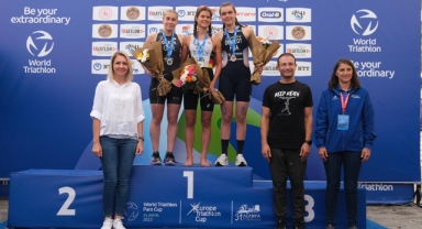 Uluslararası Alanya Triatlon Yarışları'nın 31.'si Avrupa Kupası'yla sona erdi