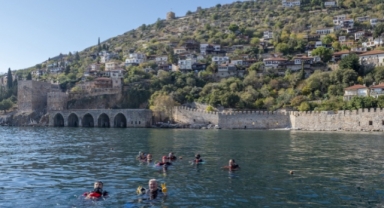 Alanya'da dip temizliği yapıldı