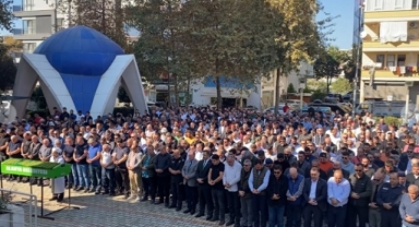 Alanya'da Oktay Cebeci son yolculuğuna uğurlandı