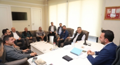 Alanya Pazarcılar Odası’ndan Toklu’ya ziyaret
