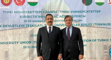 ALKÜ Rektörü Kalan Türk Üniversiteler Birliği Genel Kurulu’na katıldı