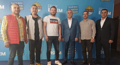 Balaban'dan Başkan adayı Erdem'e ziyaret