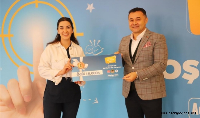 ‘Bir Fikrim Var Projesi’nin kazananları ödüllendirini aldı