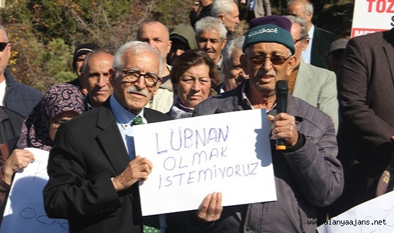 Gündoğmuş'ta katliama hayır dediler