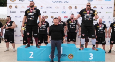 Strongman Şampiyonlar Ligi 2022 Dünya Finalleri Alanya’da