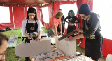 Türkler Güzel Sanat Lisesi öğrencilerinden sempozyuma ziyaret