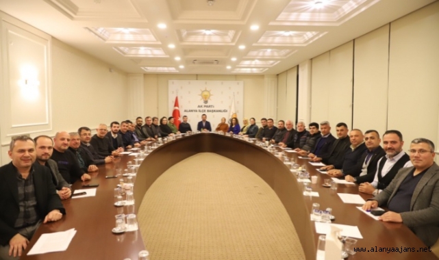 AK Parti Alanya’da Cumhurbaşkanı Erdoğan hazırlığı