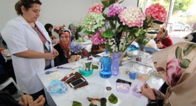 Alanya Belediyesi’nin el sanatları kurslarına rekor başvuru