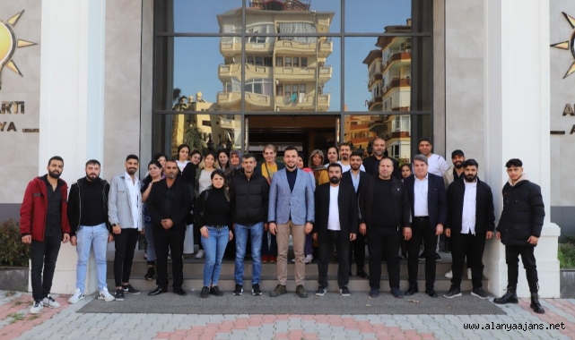 Alanya’da 45 kişi AK Parti’ye katıldı