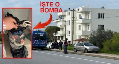 Alanya’da akli dengesi yerinde olmayan kadın binaya 3 patlayıcı koydu
