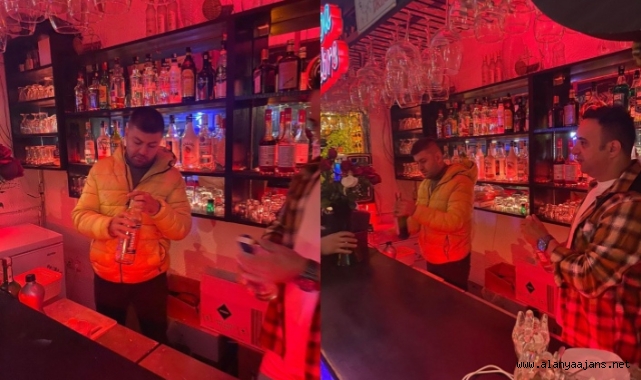 Alanya’da sahte ve kaçak alkol denetimi