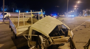 Alanya’da trafik kazasında 1 kişi öldü 1 kişi yaralandı