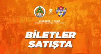 Alanyaspor-Eyüpspor maçının biletleri satışa sunuldu