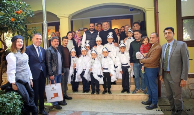 Alanya Belediyesi’nin yeni yıldaki ilk sünnet organizasyonu başladı