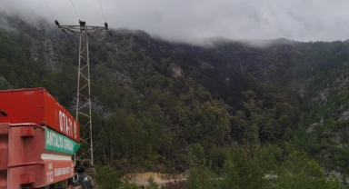 Alanya'daki orman yangını kontrol altına alındı