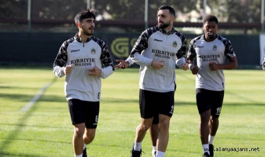Alanyaspor’da Trabzonspor mesaisi başladı