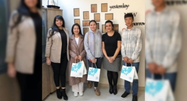 ALKÜ’ye Kırgızistan’dan gelen öğrenciler ülkelerine dönüyor