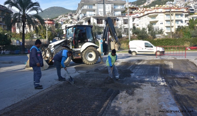 Asfalt yenileme çalışması Hacet Mahallesi'nde başladı