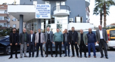 Başkan Yücel’den ulaşım sektörünün temsilcilerine ziyaret