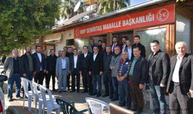 MHP Alanya’dan Demirtaş’a çıkarma