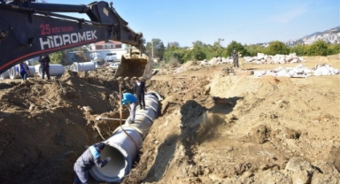 Alanya Belediyesi altyapı çalışmasında hız kesmiyor