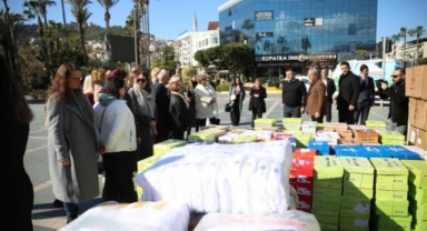 Alanya Belediyesi Yabancılar Meclisi’nden depremzedelere yardım