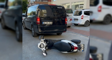 Alanya’da maddi hasarlı kaza