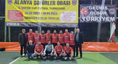 ‘Şoför Cup Halı Saha Futbol Turnuvası’nda heyecan sürüyor