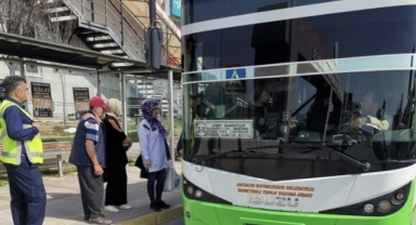 Alanya’da halk otobüsleri ve taksiler denetlendi