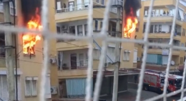 Alanya’da korkutan yangın