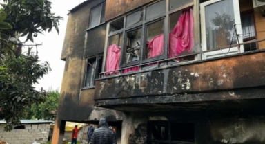 Alanya’da müstakil ev yangında zarar gördü