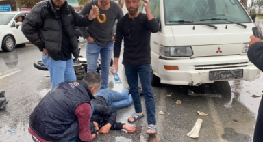 Alanya’da yağmur kaza getirdi