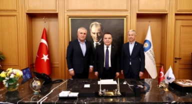 ALTSO Başkanı Erdem, Muhittin Böcek’i ziyaret etti