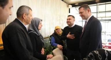 Başkan Yücel şehit ve gazi aileleri ile buluştu