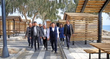 Batı Alanya’da sahil düzenleme çalışmasında sona gelindi