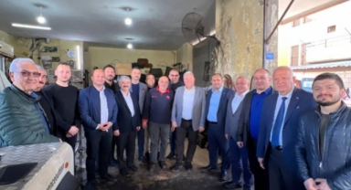 Mehmet Şahin, Alanya Sanayi Sitesi’nde esnafla buluştu