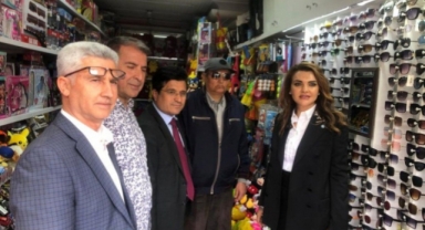 Alanya İyi Parti’den esnaf ziyareti