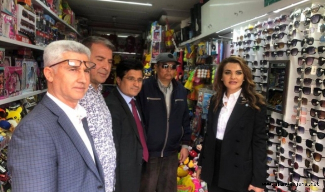 Alanya İyi Parti’den esnaf ziyareti